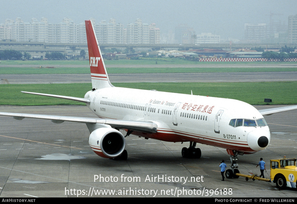 Aircraft Photo of B-27011 | Boeing 757-27A | Far Eastern Air Transport - FAT | AirHistory.net #396188