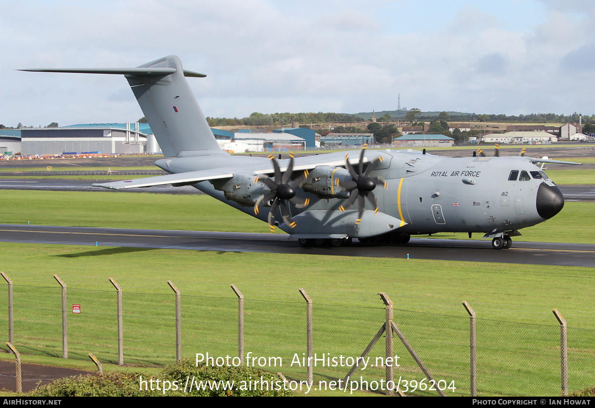 Aircraft Photo of ZM412 | Airbus A400M Atlas C1 | UK - Air Force | AirHistory.net #396204