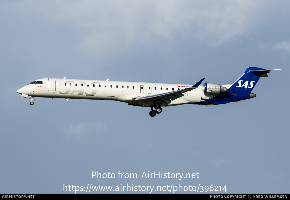 Aircraft Photo of ES-ACG | Bombardier CRJ-900LR (CL-600-2D24) | Scandinavian Airlines - SAS | AirHistory.net #396214