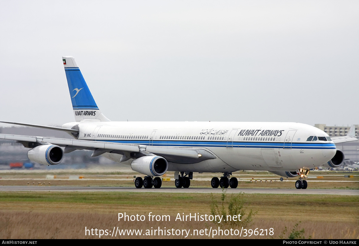 Aircraft Photo of 9K-ANC | Airbus A340-313 | Kuwait Airways | AirHistory.net #396218