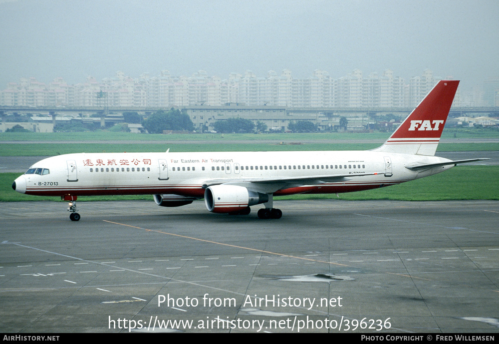 Aircraft Photo of B-27013 | Boeing 757-27A | Far Eastern Air Transport - FAT | AirHistory.net #396236