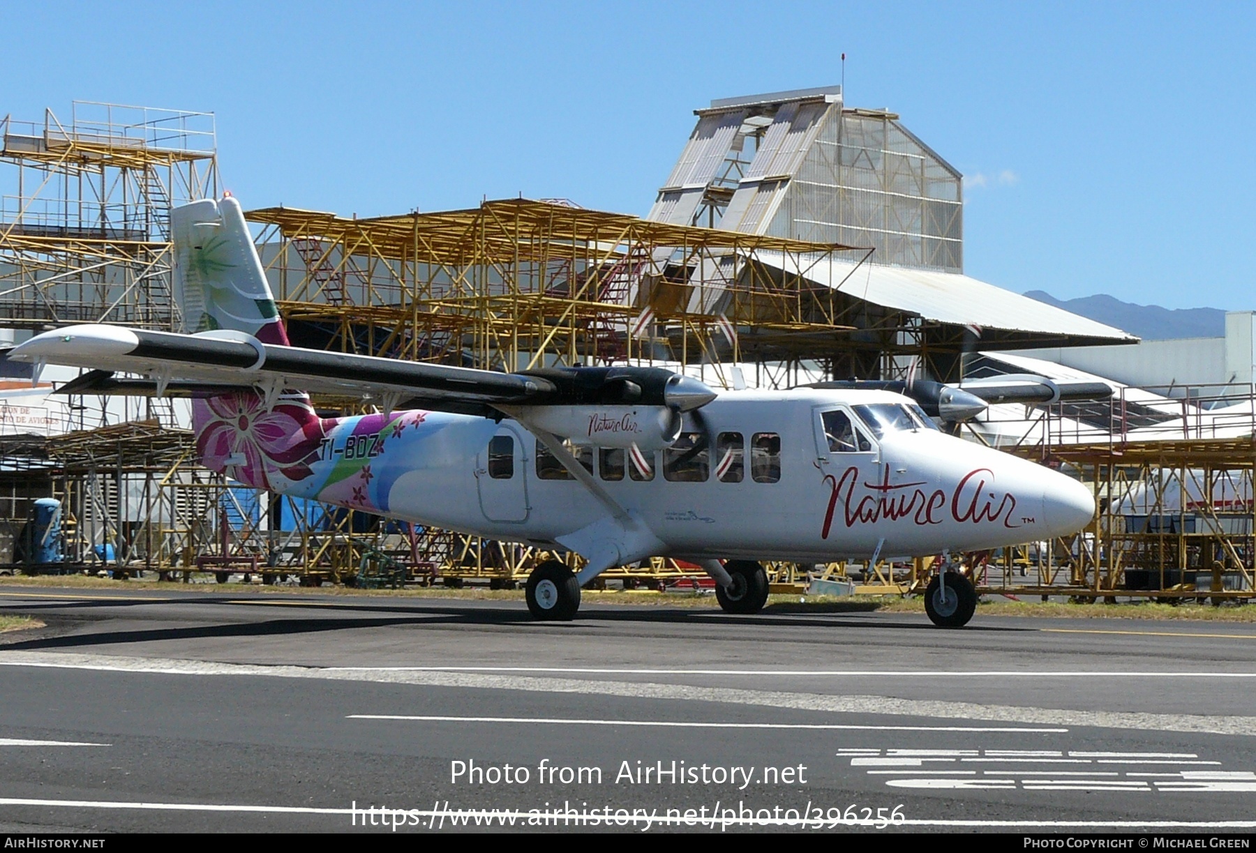 Aircraft Photo of TI-BDZ | De Havilland Canada DHC-6-300 Twin Otter | Nature Air | AirHistory.net #396256