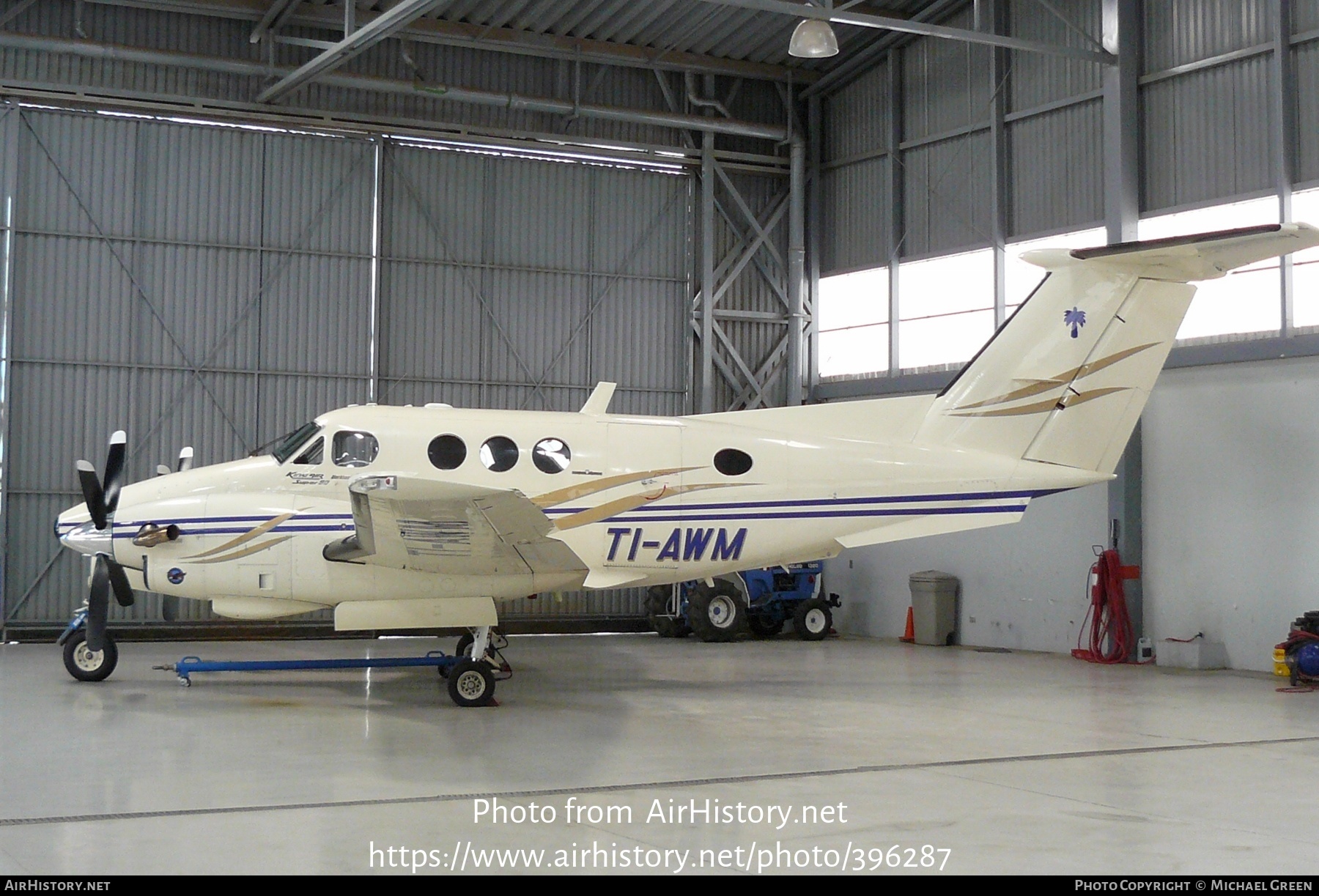 Aircraft Photo of TI-AWM | Beech F90 King Air | AirHistory.net #396287