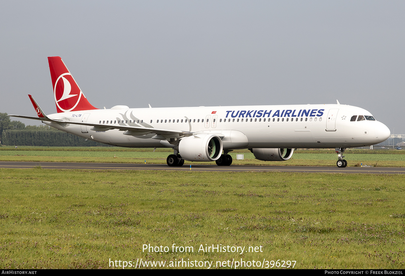 Aircraft Photo of TC-LTB | Airbus A321-271NX | Turkish Airlines | AirHistory.net #396297