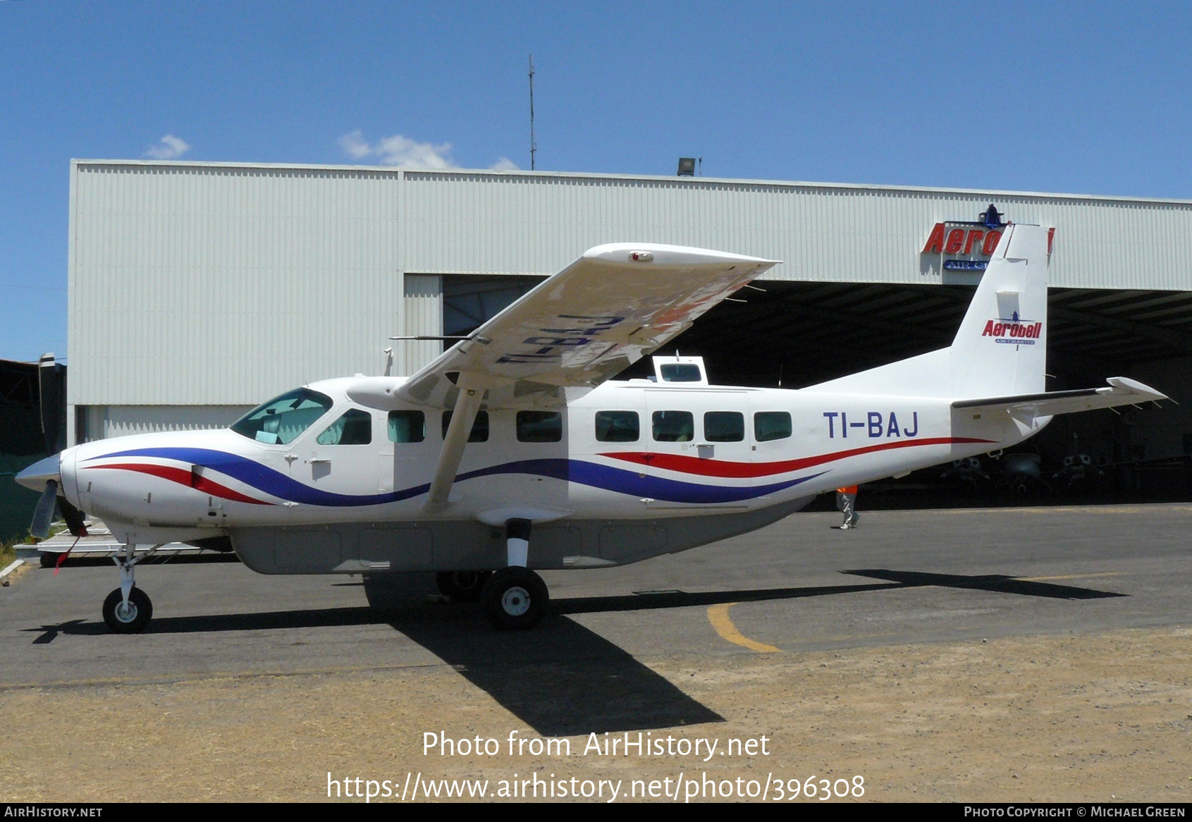 Aircraft Photo of TI-BAJ | Cessna 208B Grand Caravan | Aerobell Air Charter | AirHistory.net #396308