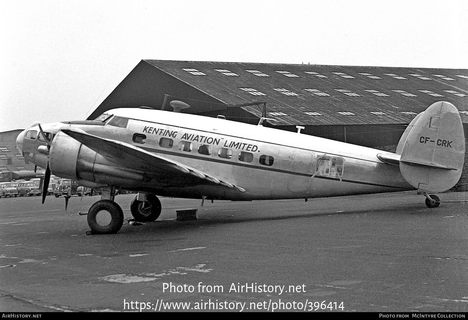 Aircraft Photo of CF-CRK | Lockheed A-29A Hudson IIIA | Kenting Aviation | AirHistory.net #396414