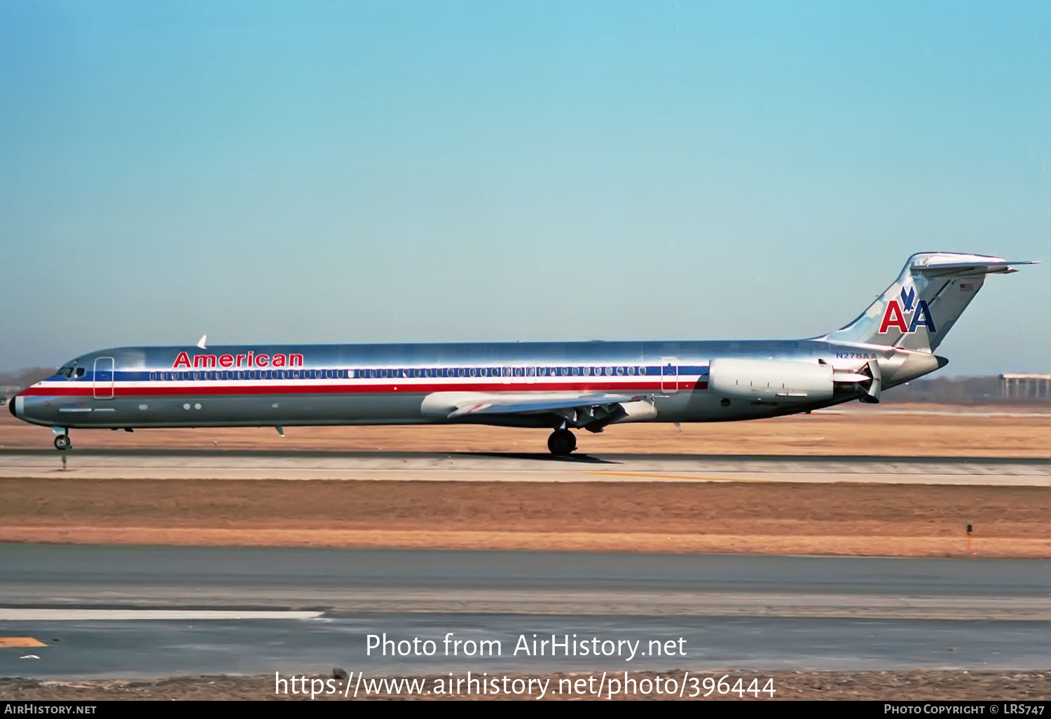 Aircraft Photo of N278AA | McDonnell Douglas MD-82 (DC-9-82) | American Airlines | AirHistory.net #396444