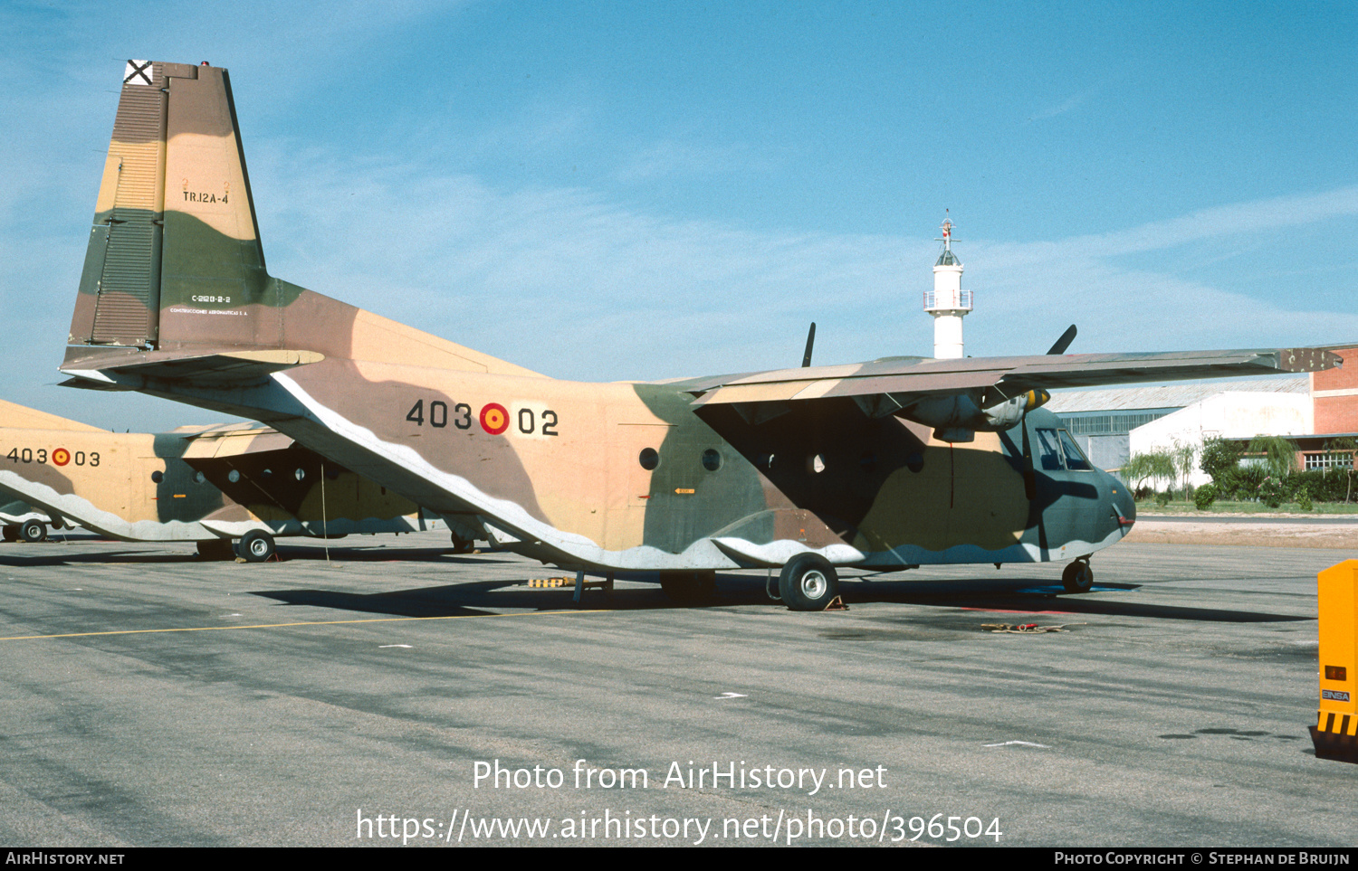 Aircraft Photo of TR.12A-4 | CASA C-212-100 Aviocar | Spain - Air Force | AirHistory.net #396504