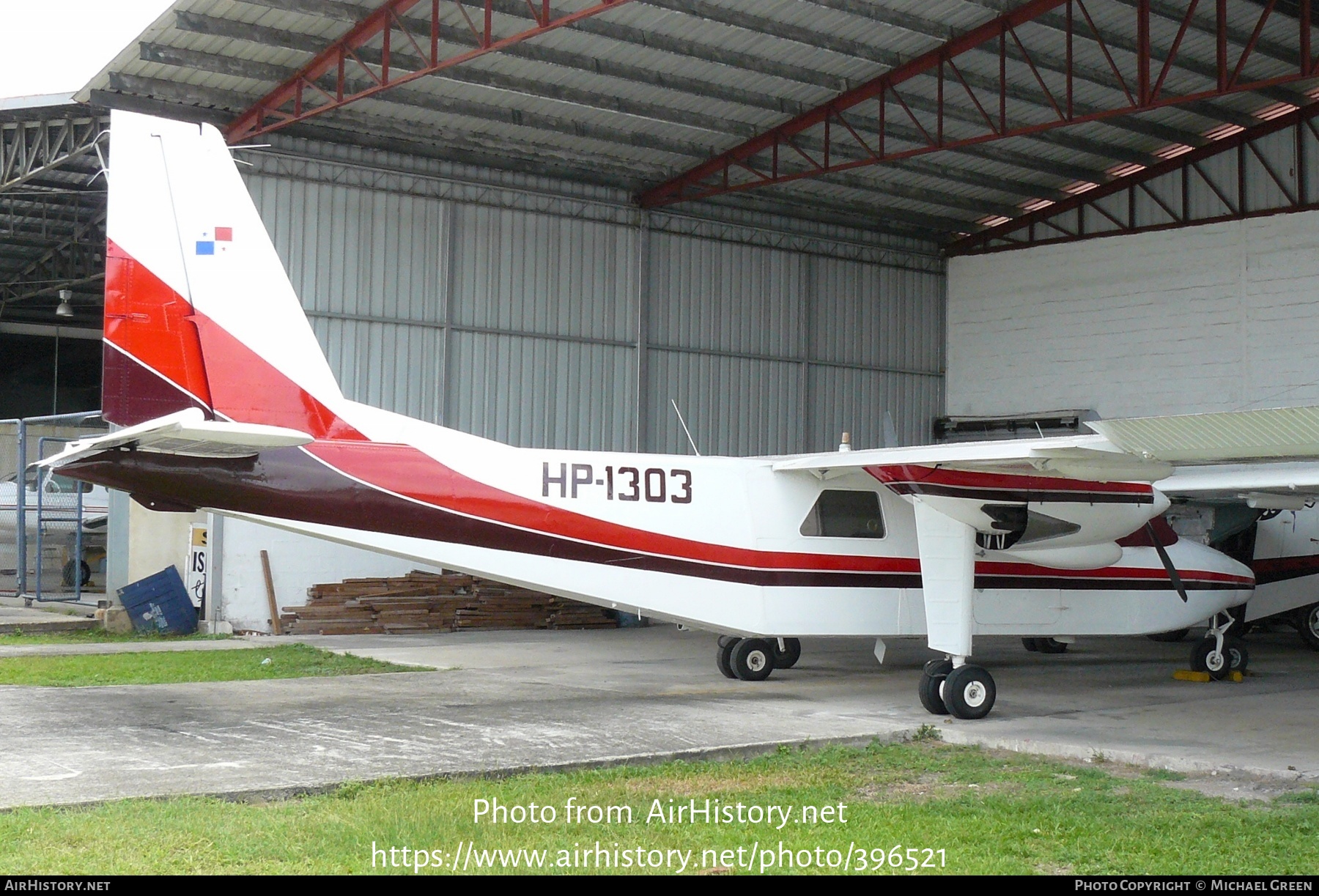 Aircraft Photo of HP-1303 | Britten-Norman BN-2A-26 Islander | AirHistory.net #396521