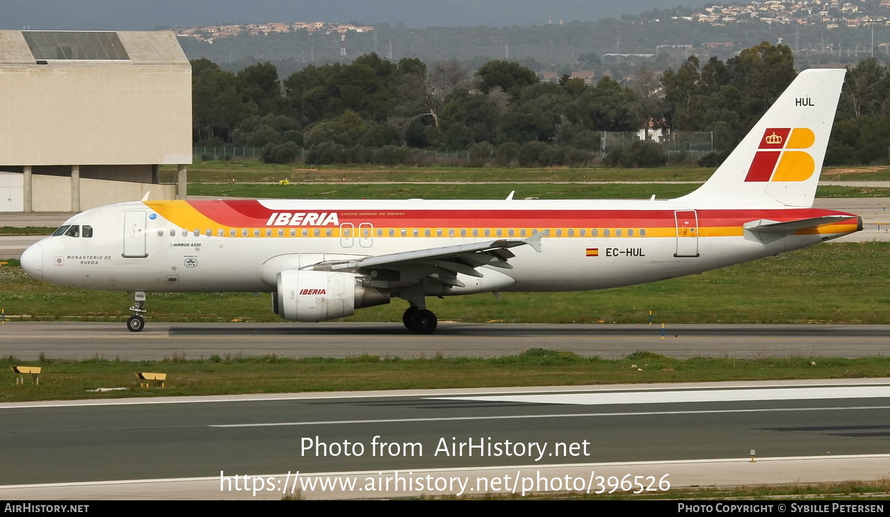 Aircraft Photo of EC-HUL | Airbus A320-214 | Iberia | AirHistory.net #396526