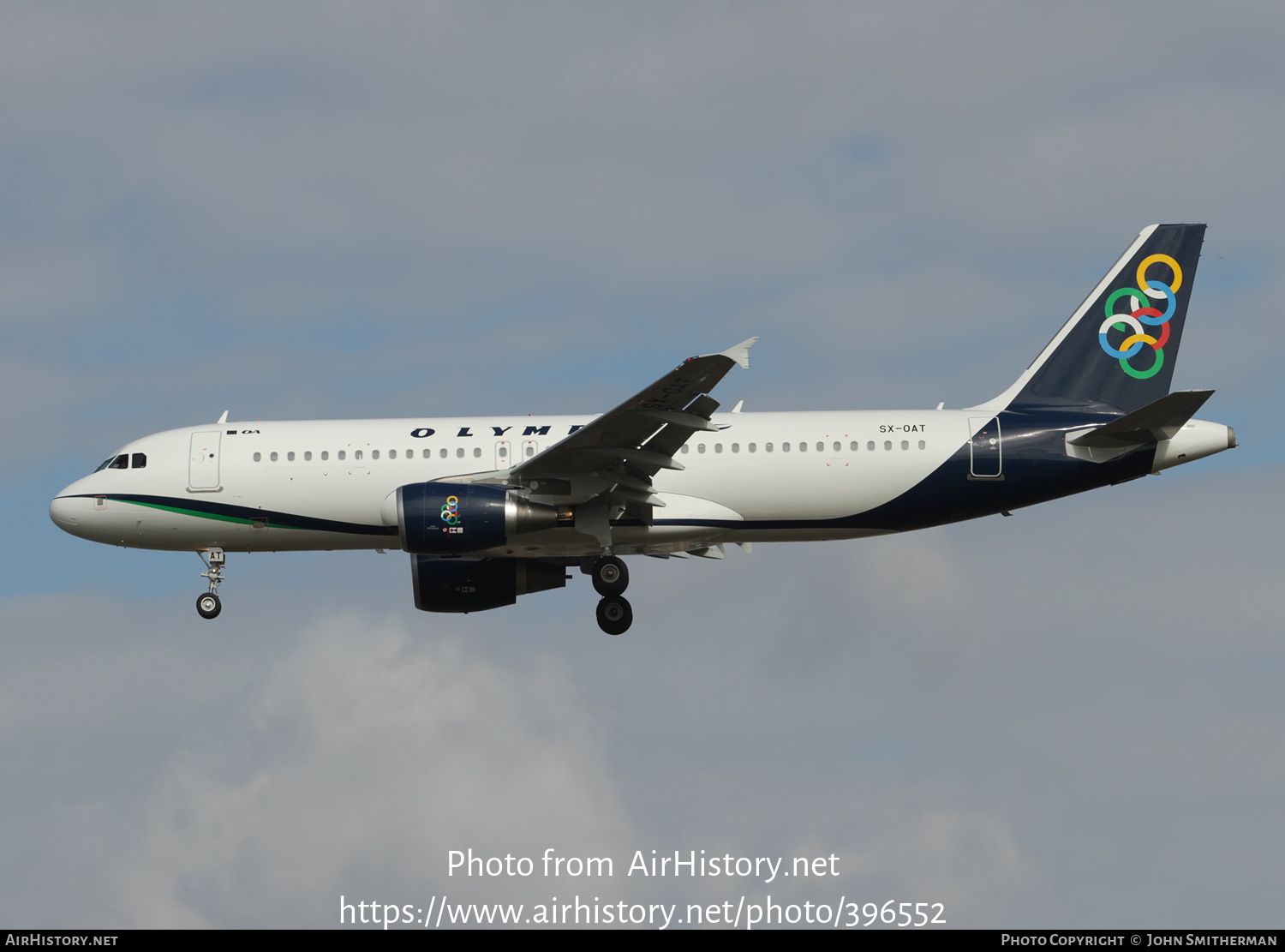 Aircraft Photo of SX-OAT | Airbus A320-214 | Olympic | AirHistory.net #396552