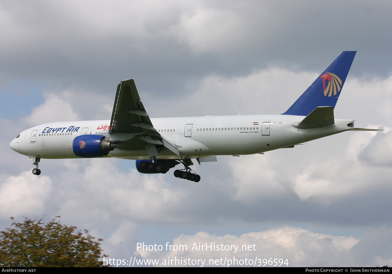 Aircraft Photo of SU-GBY | Boeing 777-266/ER | EgyptAir | AirHistory.net #396594