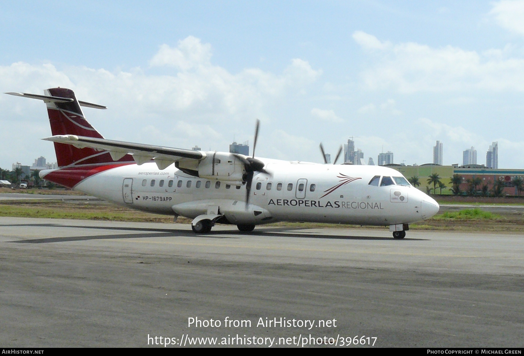 Aircraft Photo of HP-1679APP | ATR ATR-42-300 | Aeroperlas Regional | AirHistory.net #396617