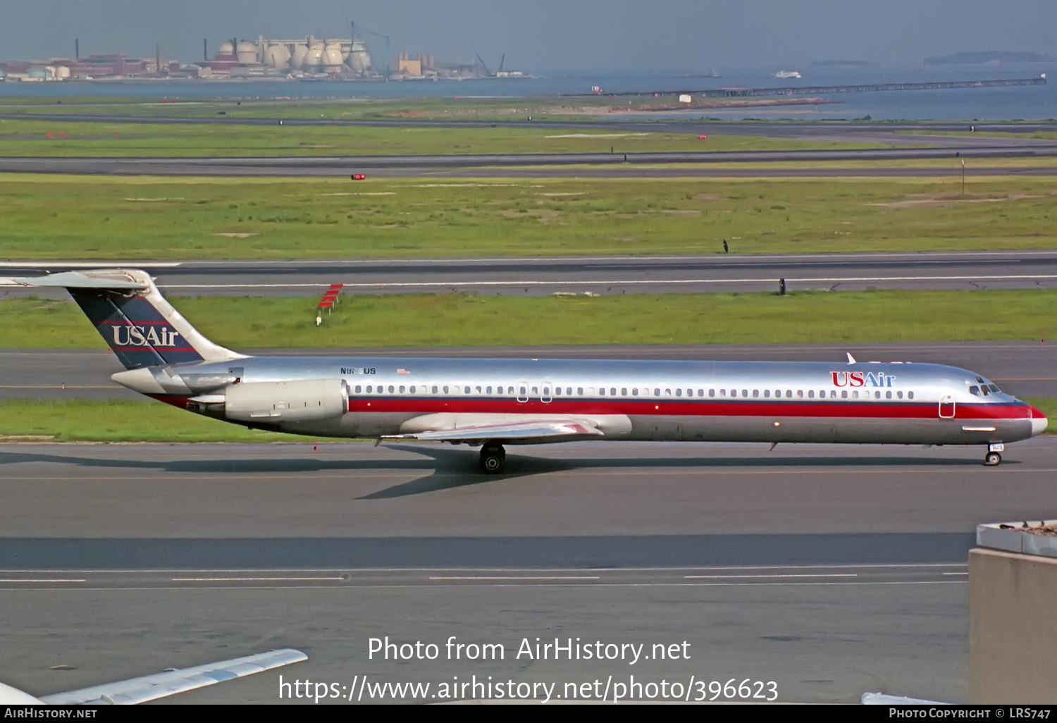 Aircraft Photo of N829US | McDonnell Douglas MD-82 (DC-9-82) | USAir | AirHistory.net #396623