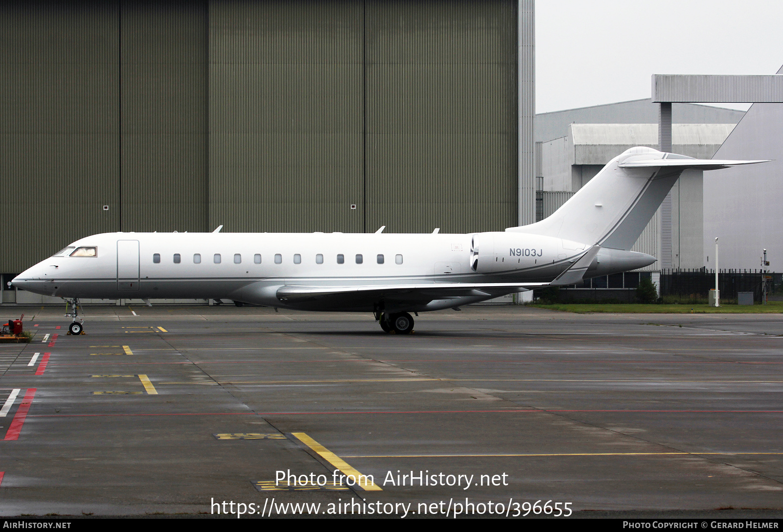 Aircraft Photo of N9103J | Bombardier Global Express (BD-700-1A10) | AirHistory.net #396655