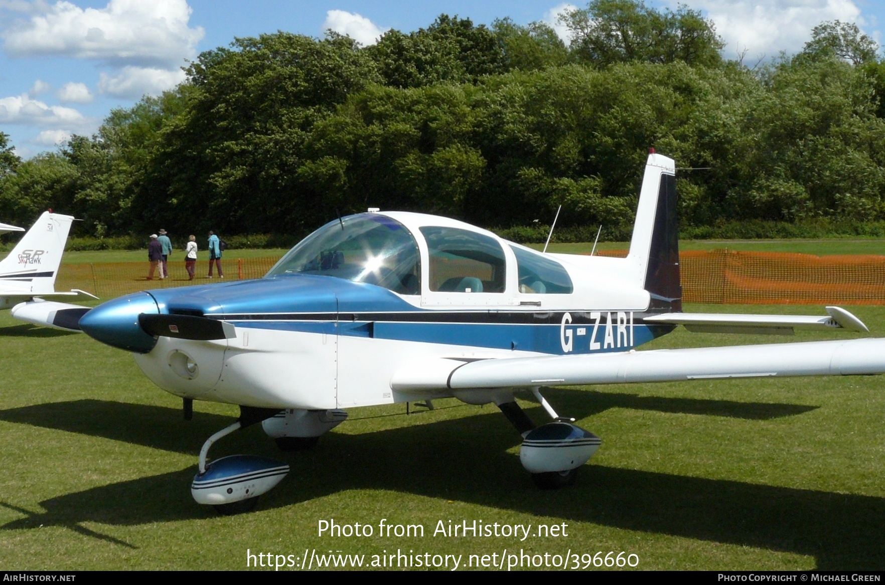 Aircraft Photo of G-ZARI | Grumman American AA-5B Tiger | AirHistory.net #396660