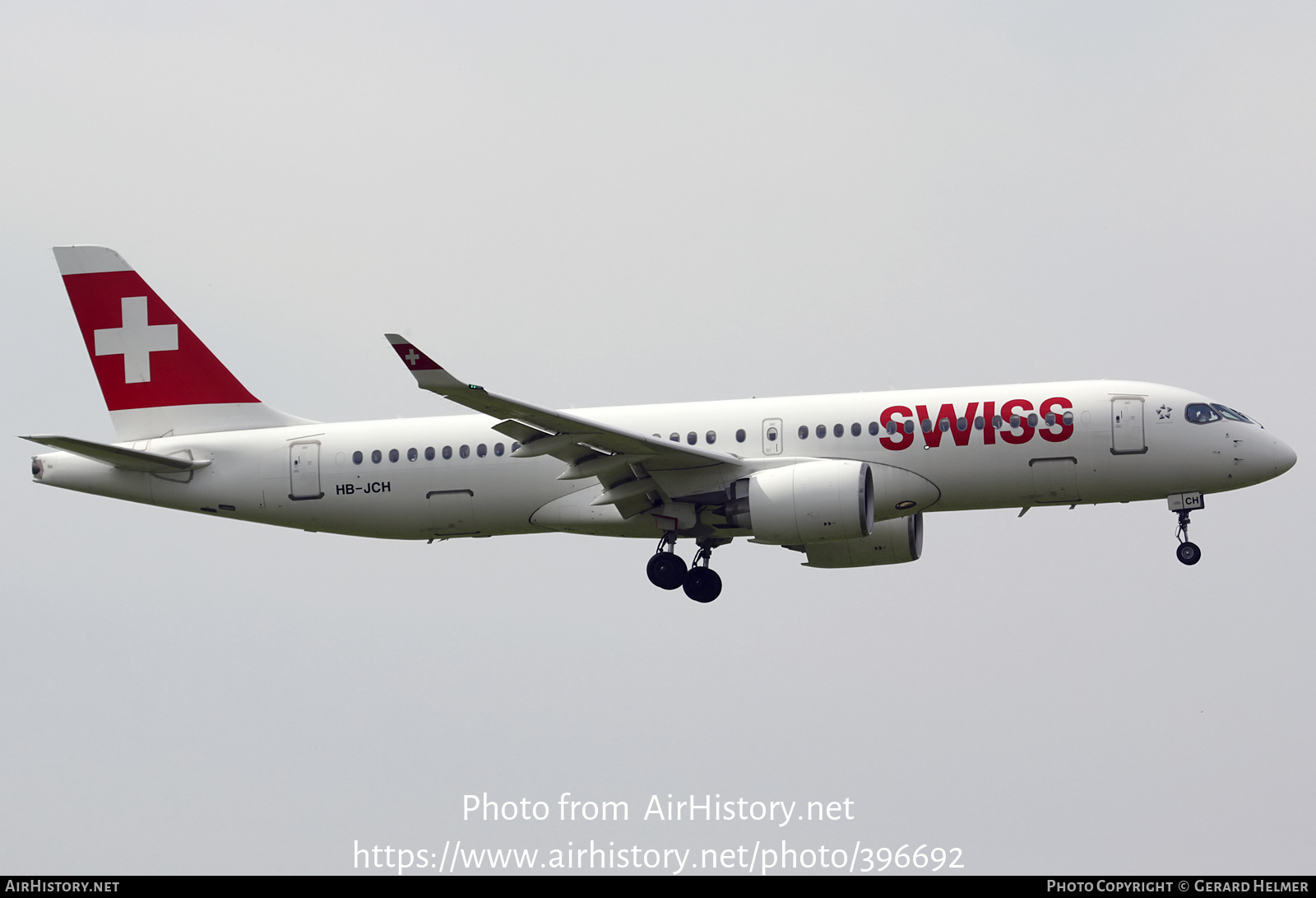 Aircraft Photo of HB-JCH | Bombardier CSeries CS300 (BD-500-1A11) | Swiss International Air Lines | AirHistory.net #396692