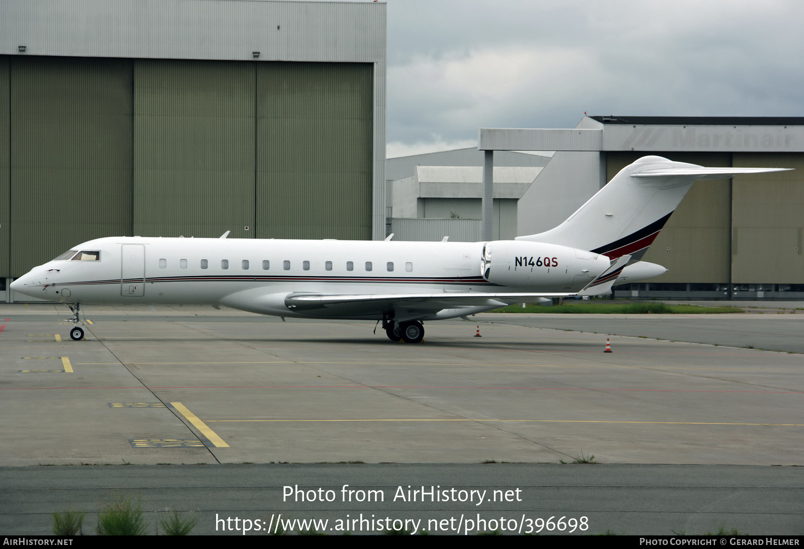 Aircraft Photo of N146QS | Bombardier Global 6000 (BD-700-1A10) | AirHistory.net #396698