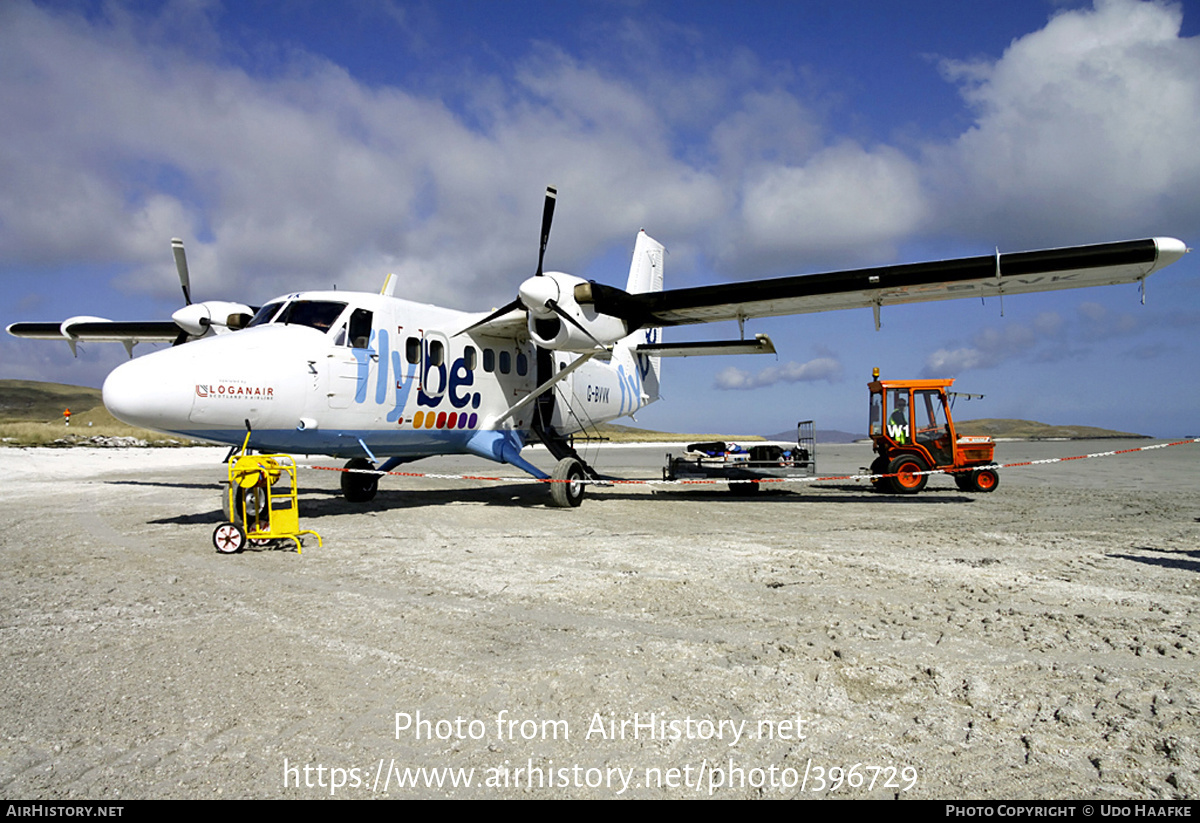 Aircraft Photo of G-BVVK | De Havilland Canada DHC-6-300 Twin Otter | Flybe | AirHistory.net #396729