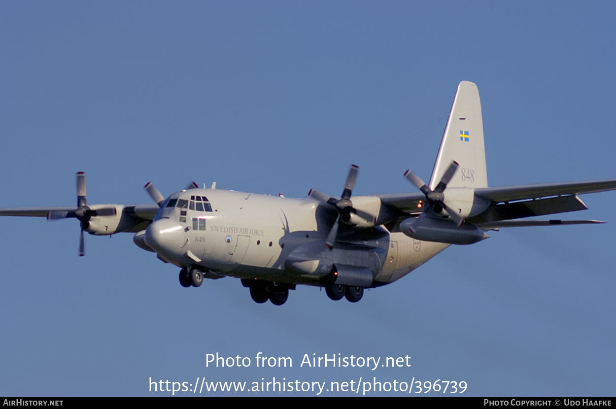 Aircraft Photo of 84008 | Lockheed Tp84 Hercules | Sweden - Air Force | AirHistory.net #396739