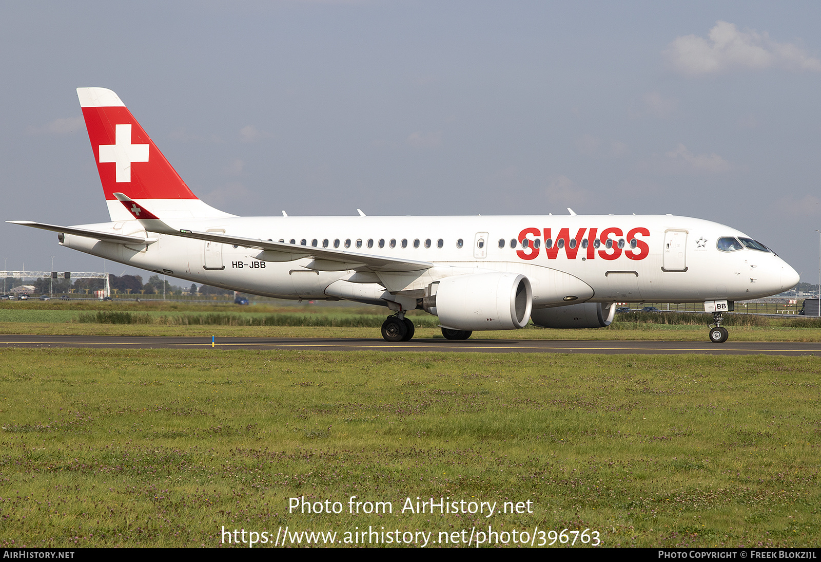 Aircraft Photo of HB-JBB | Bombardier CSeries CS100 (BD-500-1A10) | Swiss International Air Lines | AirHistory.net #396763