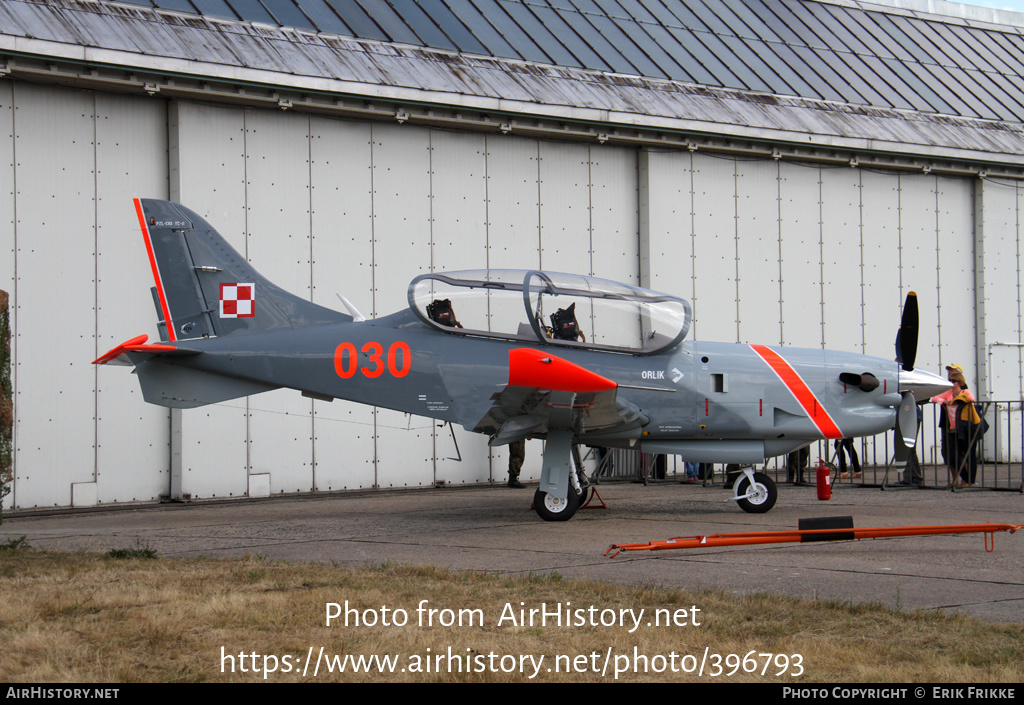 Aircraft Photo of 030 | PZL-Okecie PZL-130TC-2 Turbo Orlik | Poland - Air Force | AirHistory.net #396793