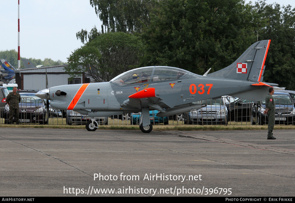 Aircraft Photo of 037 | PZL-Okecie PZL-130TC-2 Turbo Orlik | Poland - Air Force | AirHistory.net #396795