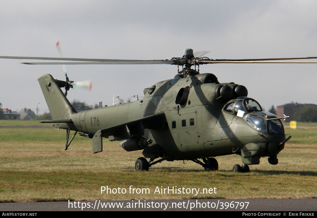 Aircraft Photo of 176 | Mil Mi-24D | Poland - Air Force | AirHistory.net #396797