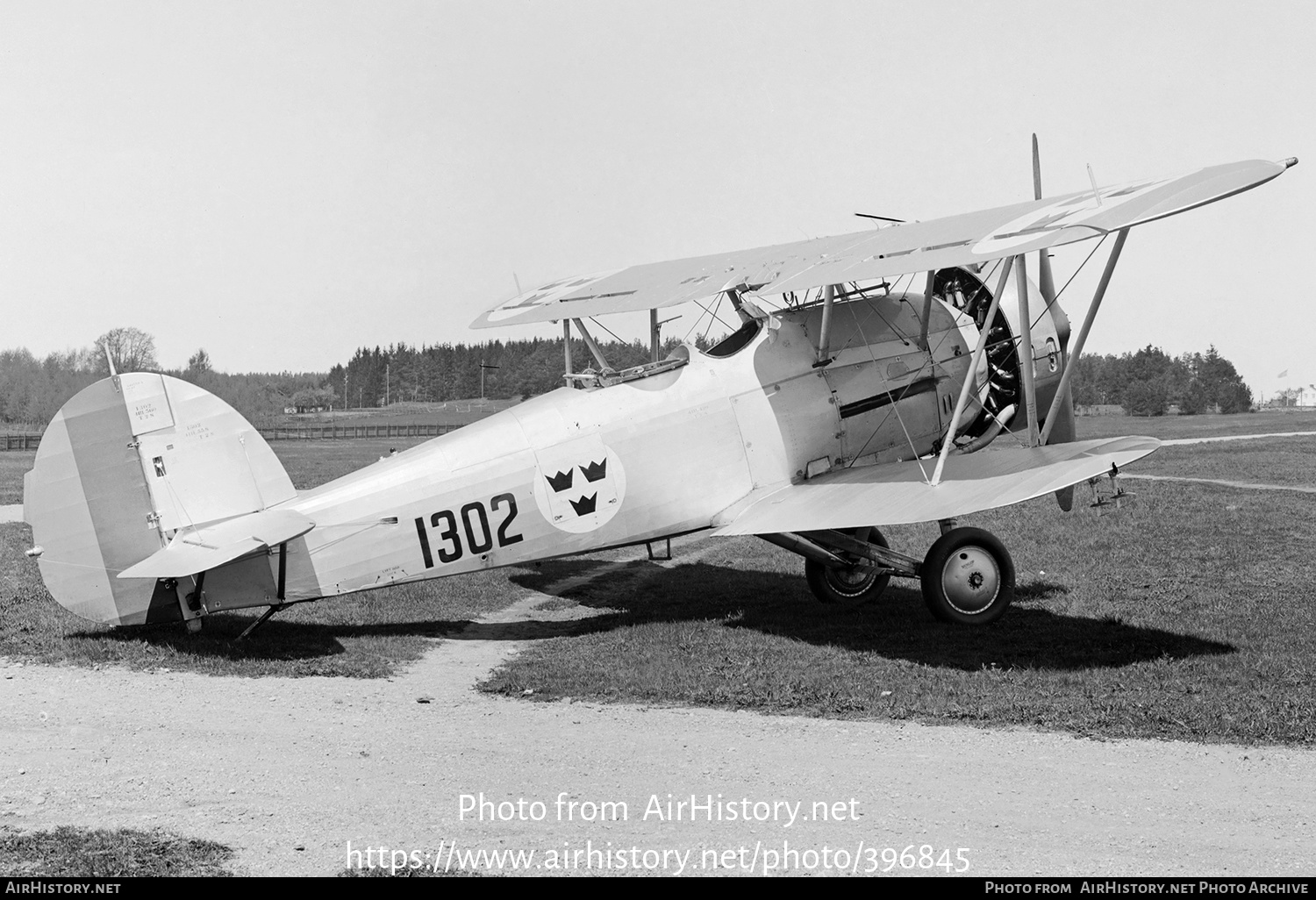 Aircraft Photo of 302 / 1302 | Hawker S7 Hart | Sweden - Air Force | AirHistory.net #396845