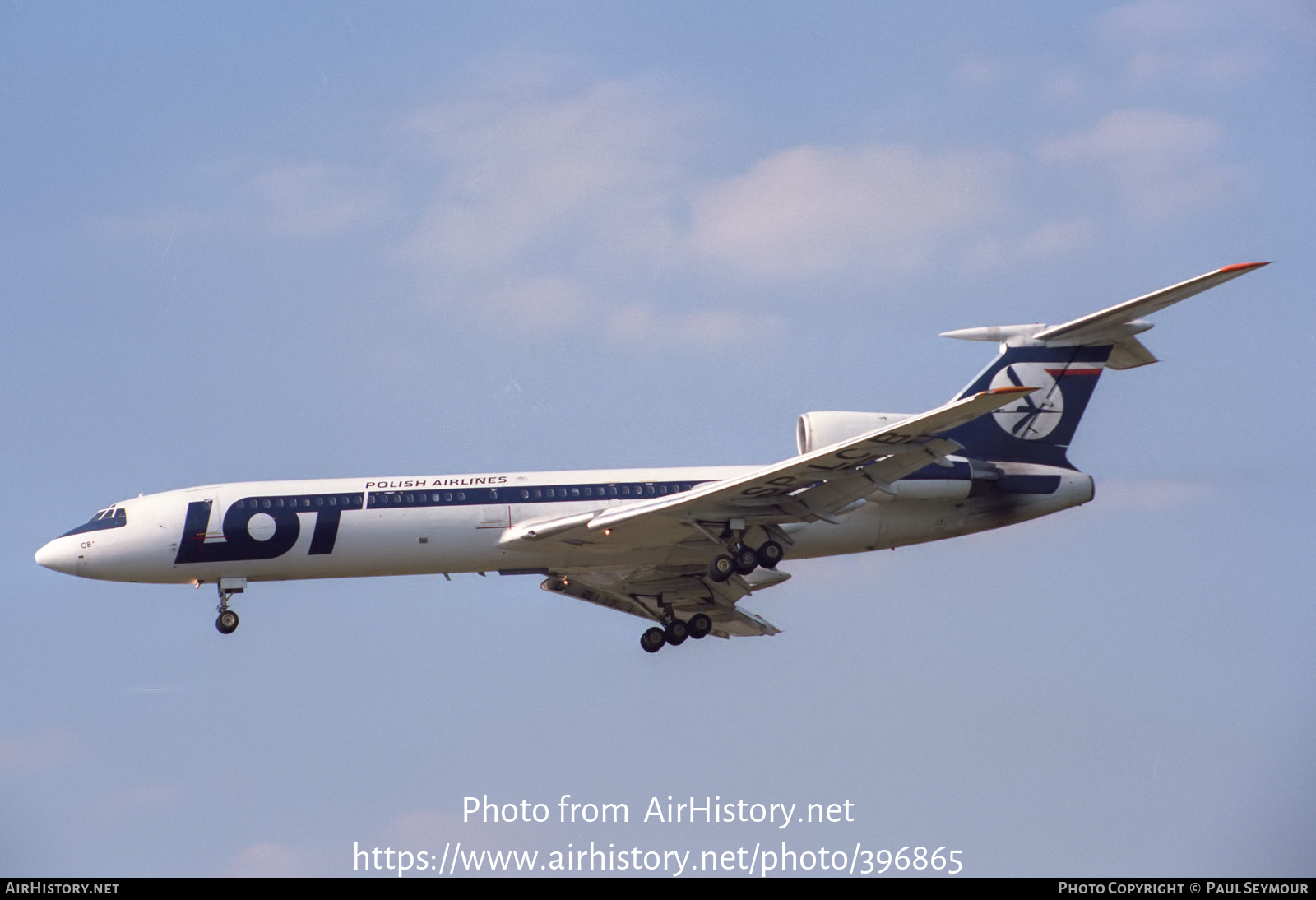 Aircraft Photo of SP-LCB | Tupolev Tu-154M | LOT Polish Airlines - Polskie Linie Lotnicze | AirHistory.net #396865