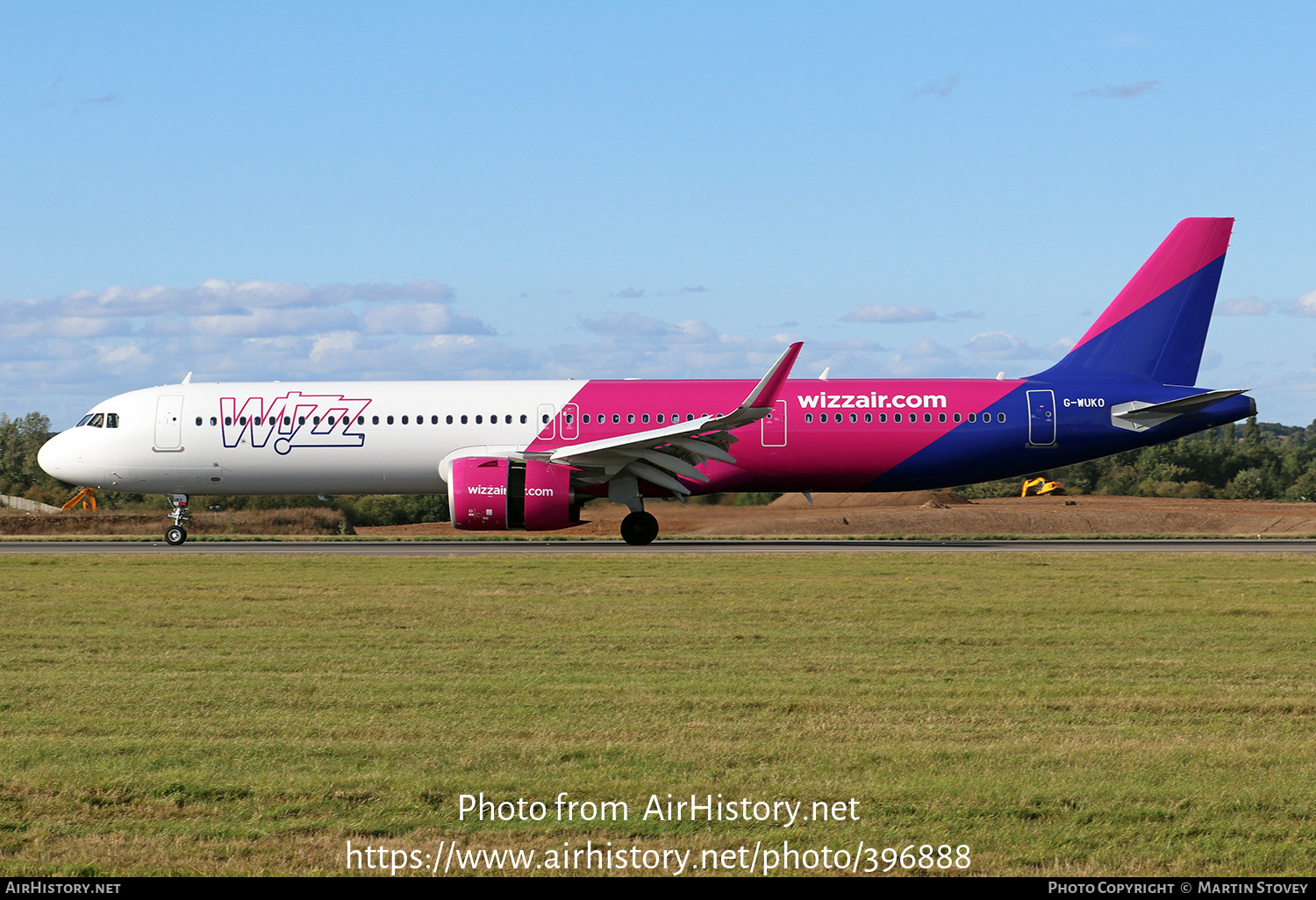 Aircraft Photo of G-WUKO | Airbus A321-271N | Wizz Air | AirHistory.net #396888