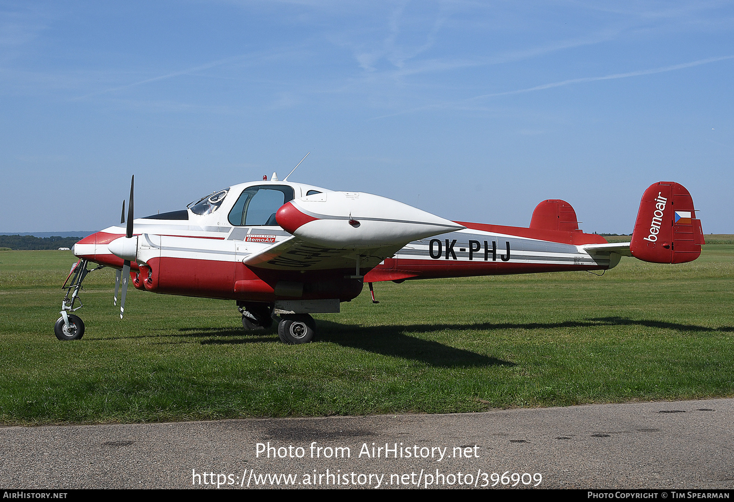 Aircraft Photo of OK-PHJ | Let L-200A Morava | BemoAir Letecká škola | AirHistory.net #396909