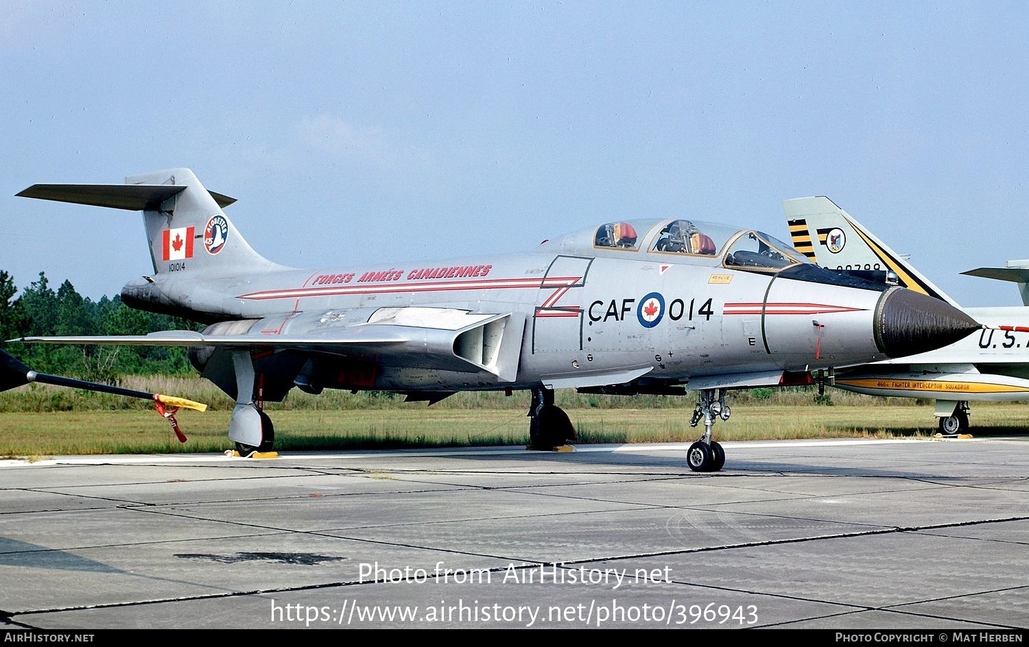 Aircraft Photo of 101014 | McDonnell CF-101F Voodoo | Canada - Air Force | AirHistory.net #396943