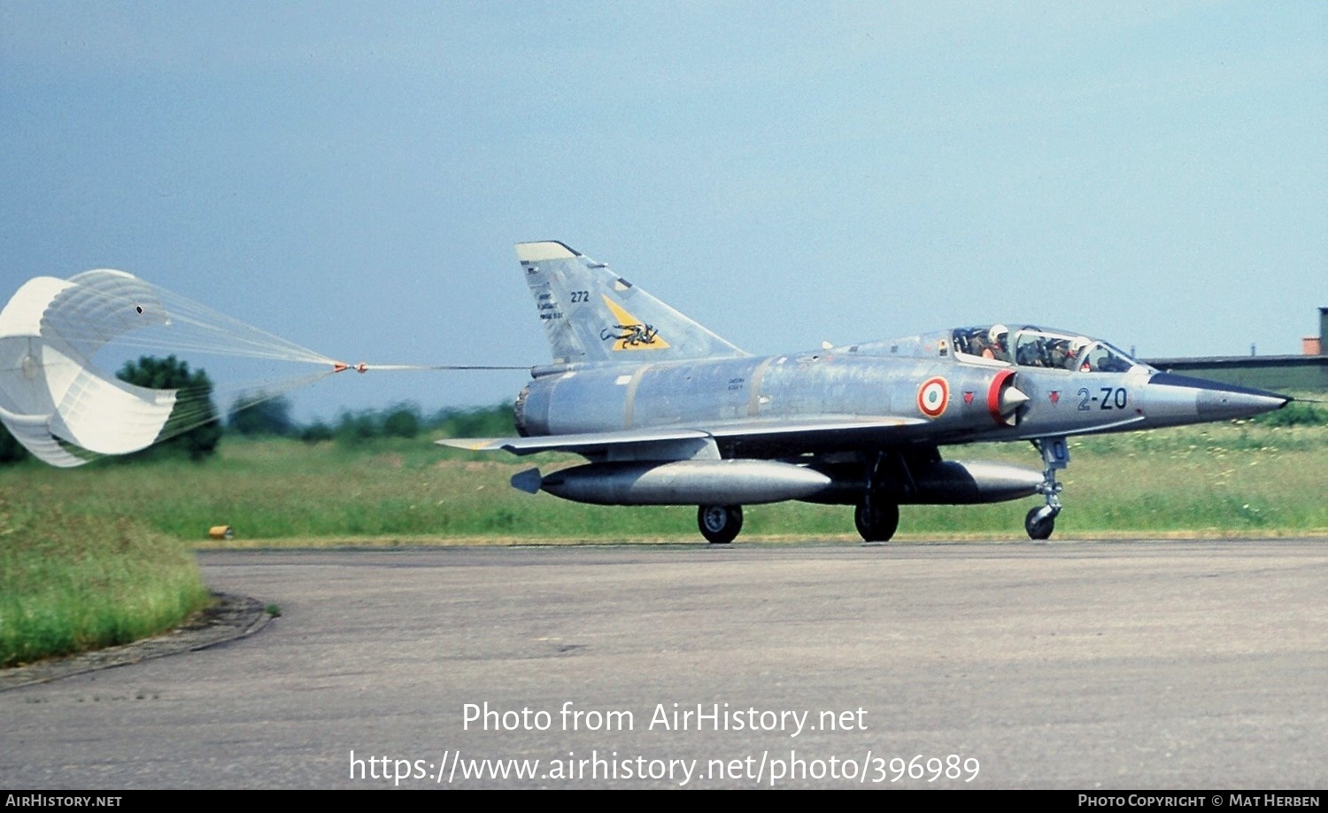 Aircraft Photo of 272 | Dassault Mirage IIIBE | France - Air Force | AirHistory.net #396989