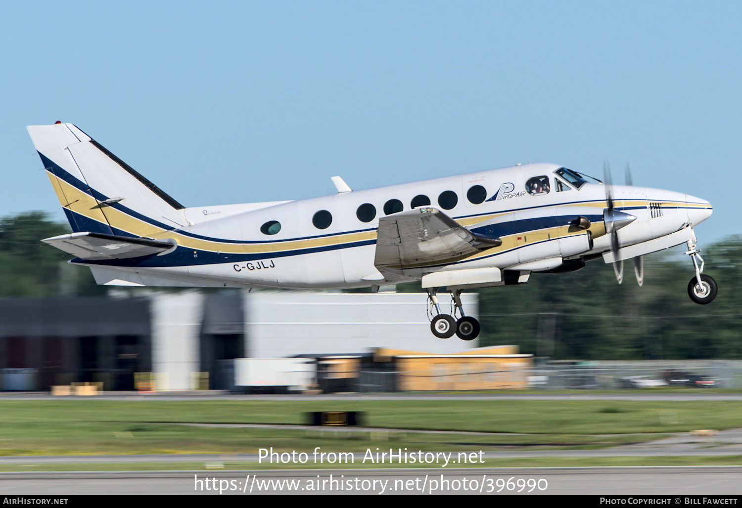 Aircraft Photo of C-GJLJ | Beech A100 King Air | Propair | AirHistory.net #396990