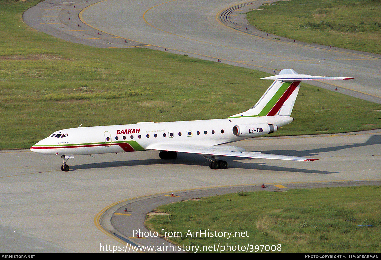 Aircraft Photo of LZ-TUN | Tupolev Tu-134A-3 | Balkan - Bulgarian Airlines | AirHistory.net #397008