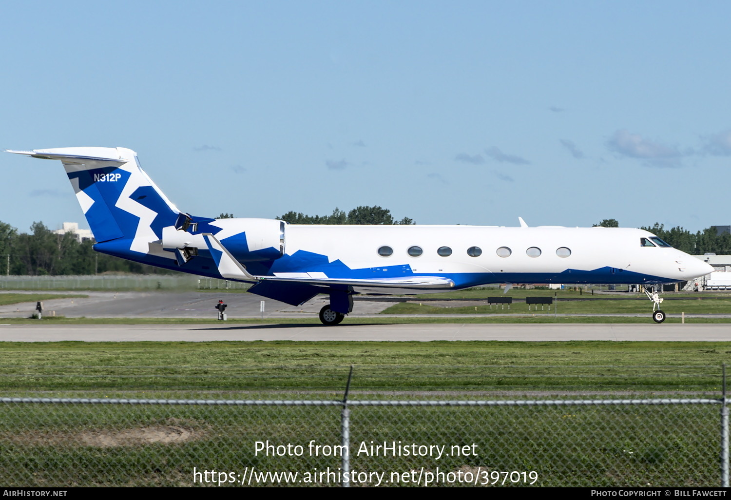 Aircraft Photo of N312P | Gulfstream Aerospace G-V-SP Gulfstream G550 | AirHistory.net #397019