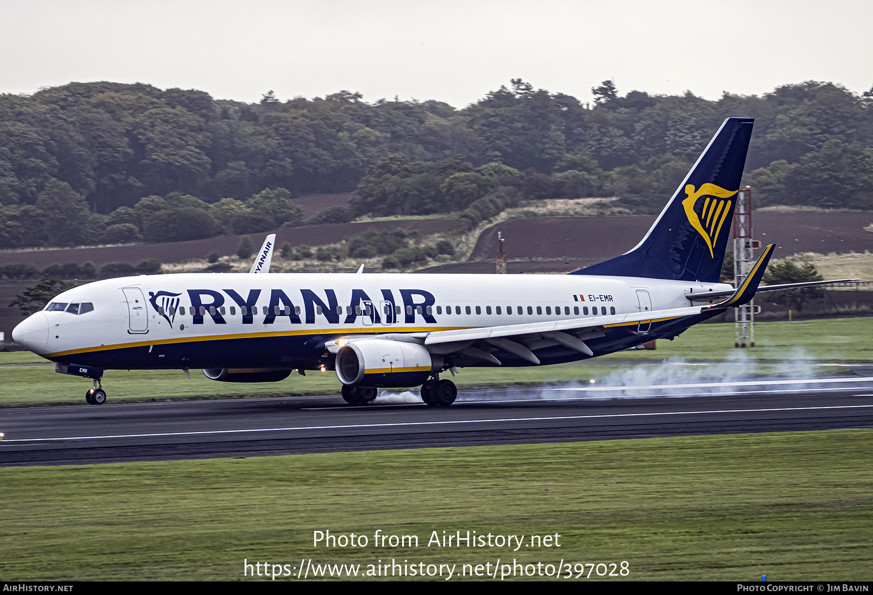 Aircraft Photo of EI-EMR | Boeing 737-8AS | Ryanair | AirHistory.net #397028