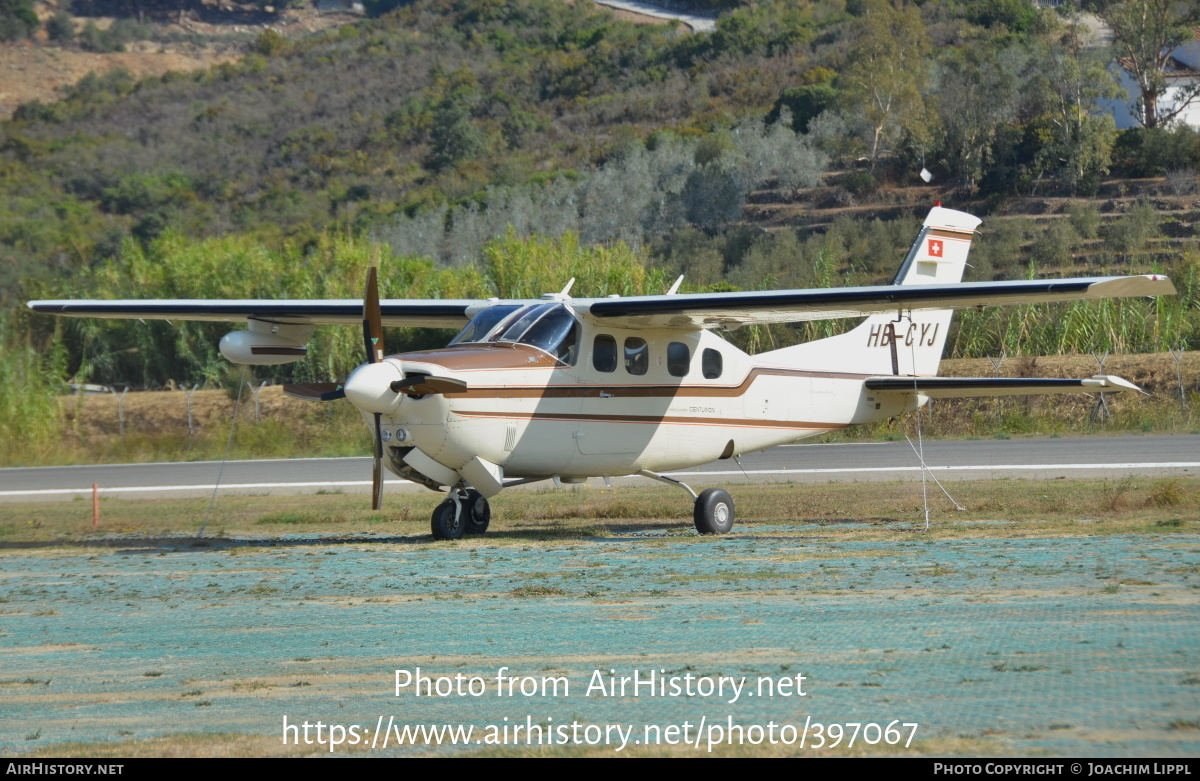 Aircraft Photo of HB-CYJ | Cessna P210R Pressurized Centurion II | AirHistory.net #397067