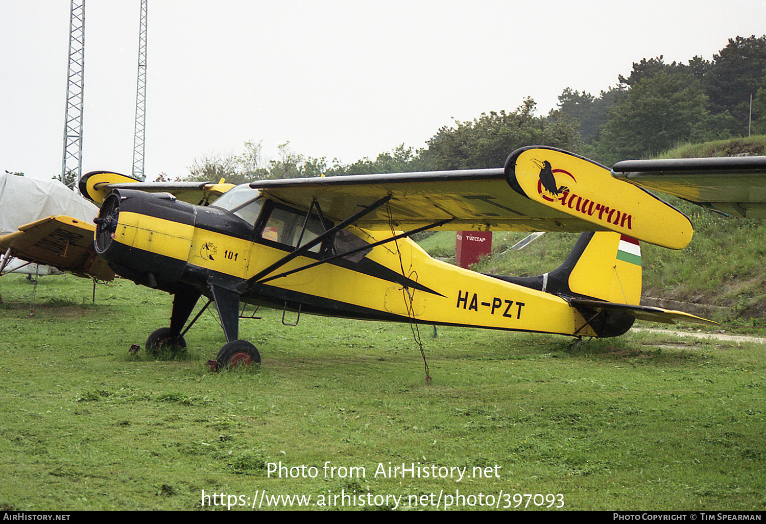 Aircraft Photo of HA-PZT | PZL-Okecie PZL-101 Gawron | AirHistory.net #397093