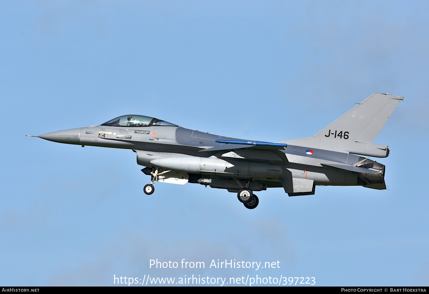 Aircraft Photo of J-146 | General Dynamics F-16AM Fighting Falcon | Netherlands - Air Force | AirHistory.net #397223