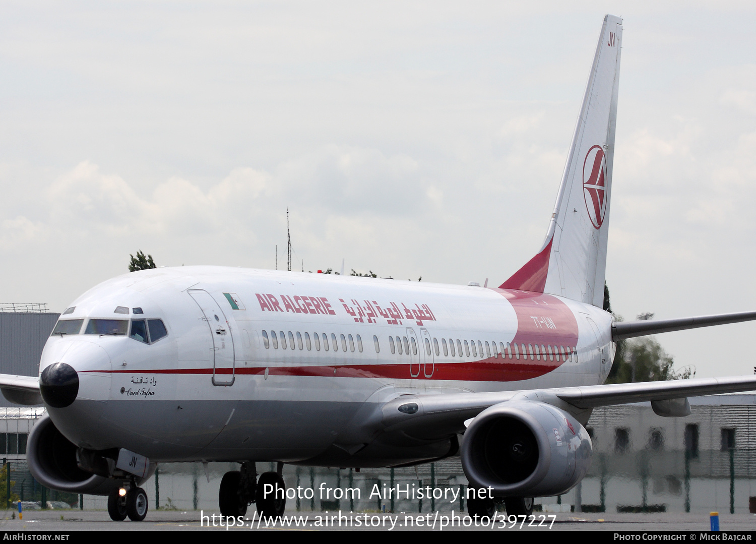 Aircraft Photo of 7T-VJN | Boeing 737-8D6 | Air Algérie | AirHistory.net #397227