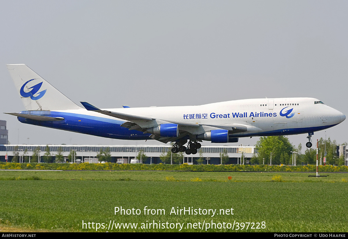 Aircraft Photo of B-2430 | Boeing 747-412(BCF) | Great Wall Airlines | AirHistory.net #397228