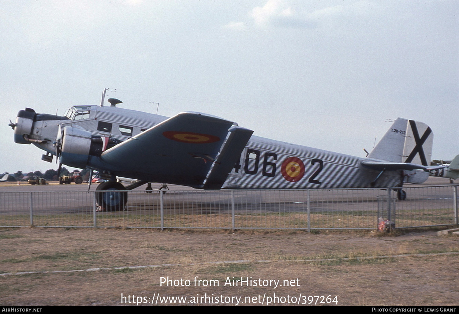 Aircraft Photo of T.2B-212 | CASA 352L | Spain - Air Force | AirHistory.net #397264