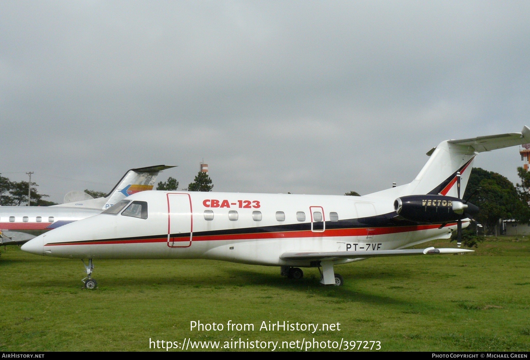 Aircraft Photo of PT-ZVE | Embraer-FMA CBA-123 Vector | AirHistory.net #397273