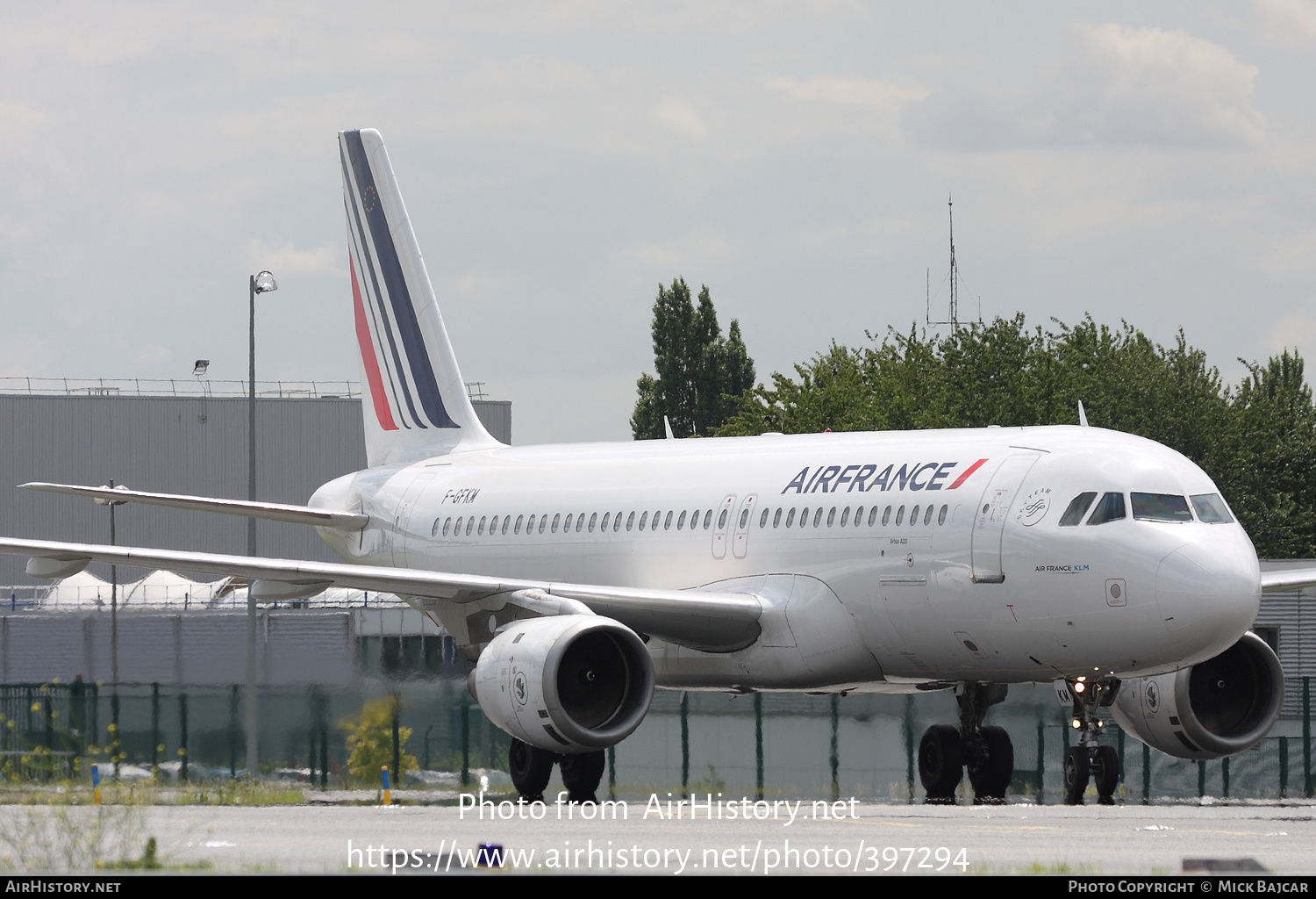 Aircraft Photo of F-GFKM | Airbus A320-211 | Air France | AirHistory.net #397294