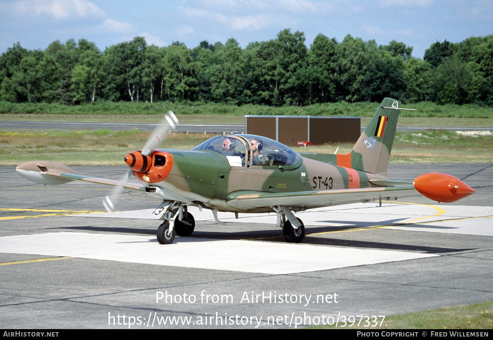 Aircraft Photo of ST-43 | SIAI-Marchetti SF-260D | Belgium - Air Force | AirHistory.net #397337