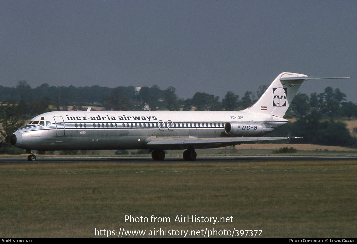 Aircraft Photo of YU-AHW | McDonnell Douglas DC-9-33RC | Inex-Adria Airways | AirHistory.net #397372