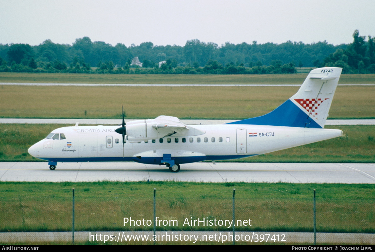 Aircraft Photo of 9A-CTU | ATR ATR-42-320 | Croatia Airlines | AirHistory.net #397412