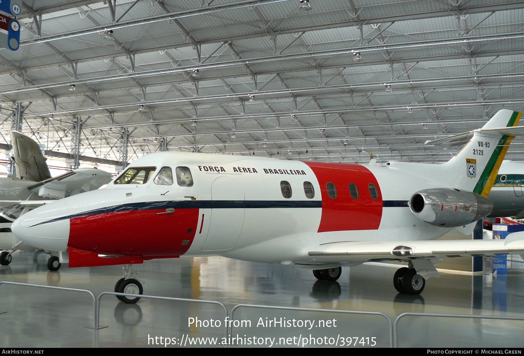 Aircraft Photo of 2128 | Hawker Siddeley VU-93 (HS-125-403B) | Brazil - Air Force | AirHistory.net #397415